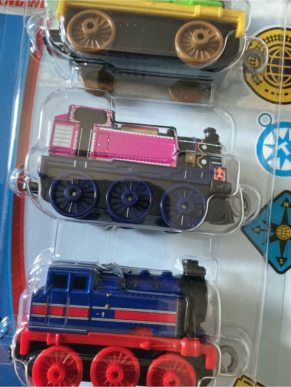 NWT 2018 Thomas Friends TrackMaster Push Along Travel With Thomas Friends 4 Pack - Picture 3 of 8